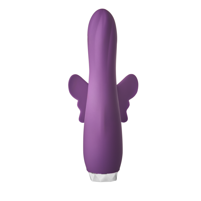 Вібратор-кролик у вигляді Метелики Dream Toys Flirts Butterfly, фіолетовий, 17 х 3 см