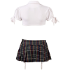 Костюм Школярки в клітинку Cottelli Collection Schoolgirl 4 предмети, M