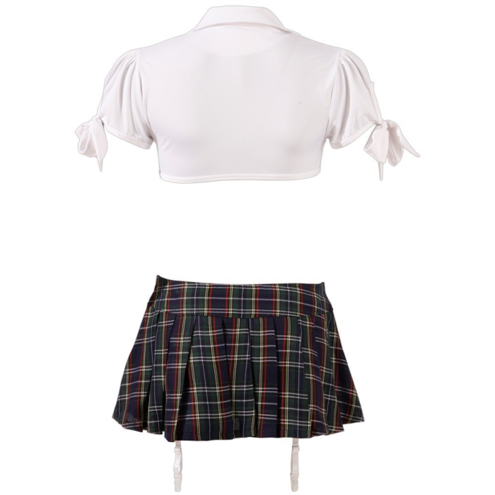 Костюм Школярки в клітинку Cottelli Collection Schoolgirl 4 предмети, M