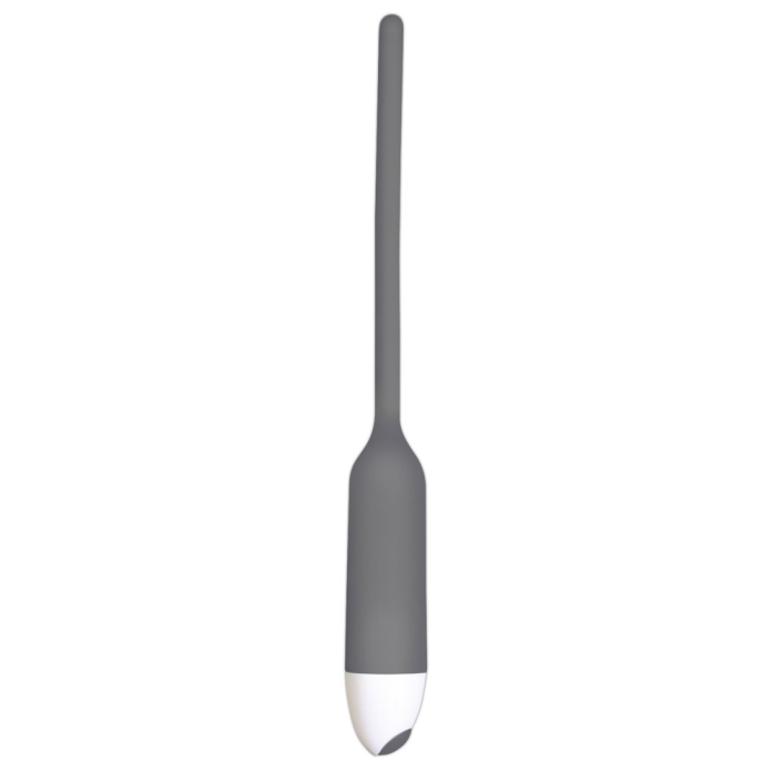 Стимулятор уретри універсальний з вібрацією You2Toys men´s Dilator силіконовий, сірий