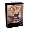 Комплект білизни із трьох предметів з мережива та оксамиту Shelf Bra Set 85B/L Shelf Bra Set 75B/S