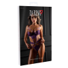 Ажурне боді Daring Intimates з декоративними стрепами, фіолетовий.
