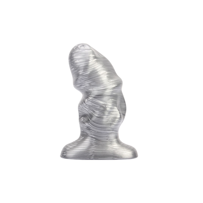 Анальна пробка Chisa Dark Muscle Petite Yucie, сріблястий, L