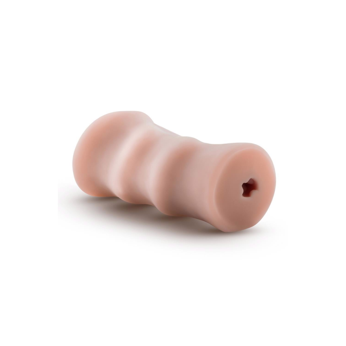 Мастурбатор Анус реалістичний Blush Enlust Cassie з вібрацією, бежевий