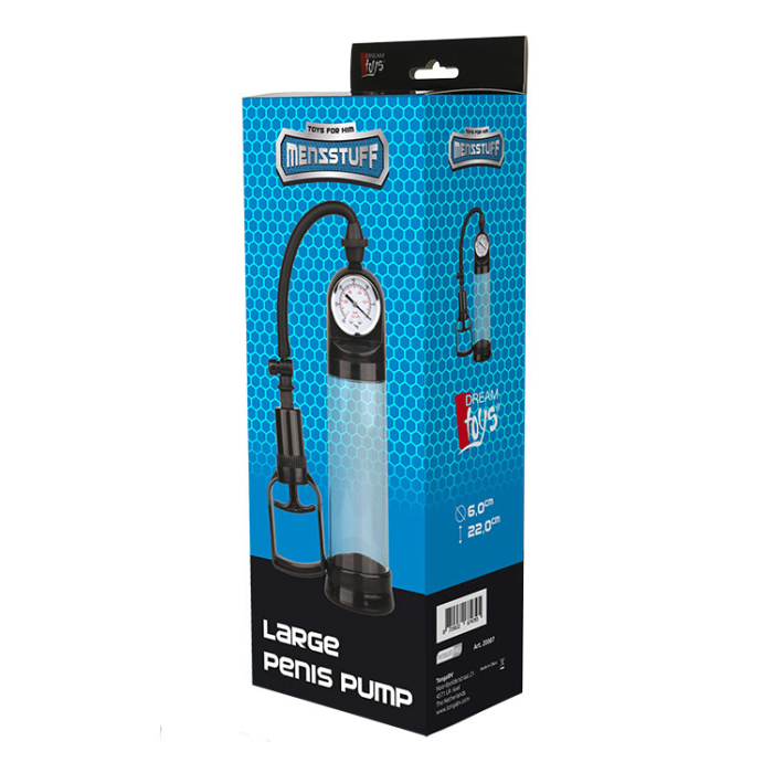 Вакуумна помпа Dream toys Redline Pump з манометром, прозора