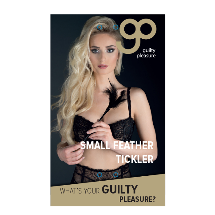 Стек з пір'ям GP SMALL FEATHER TICKLER BLACK