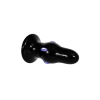 Анальна пробка скляна з вібрацією A&E REAR ROCKER VIBRATING GLASS ANAL PLUG