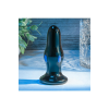 Анальна пробка скляна з вібрацією A&E REAR ROCKER VIBRATING GLASS ANAL PLUG