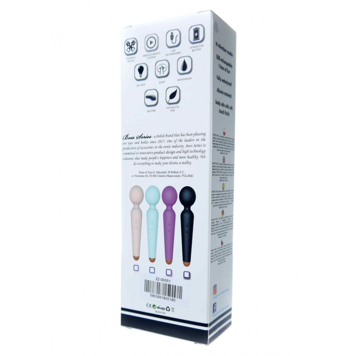 Вібромасажер мікрофон Power Wand, фіолетовий
