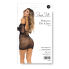 Сукня з відкритою спиною BETWEEN THE LINES DRESS BLACK, OS