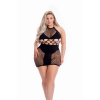 Сукня з відкритою спиною Pink Lipstick Girl Gone Bad Dress, чорний, Plus Size