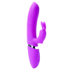 Вибратор-кролик CLARA Purple 12 функций вибрации и 6 пульсаций USB