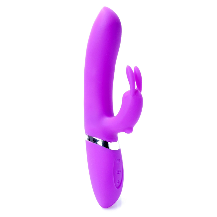 Вибратор-кролик CLARA Purple 12 функций вибрации и 6 пульсаций USB