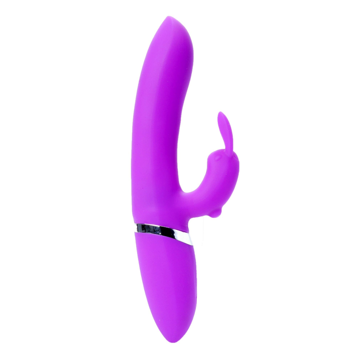 Вибратор-кролик CLARA Purple 12 функций вибрации и 6 пульсаций USB
