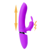 Вибратор-кролик CLARA Purple 12 функций вибрации и 6 пульсаций USB