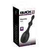 Анальний душ із медичного силікону Black Velvets Douche, чорний, Small