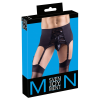 Чоловічий пояс для панчох Sven Joy Ment Men's Suspender Belt з мереживною вставкою та шнурівкою, S