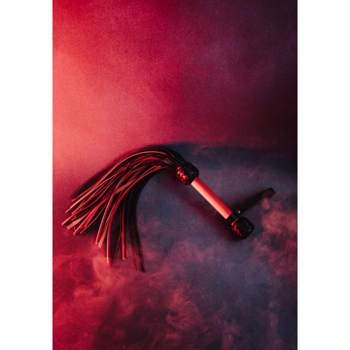 Флогер модель Flog3-35хвостів RED/Black (Шкіра) N