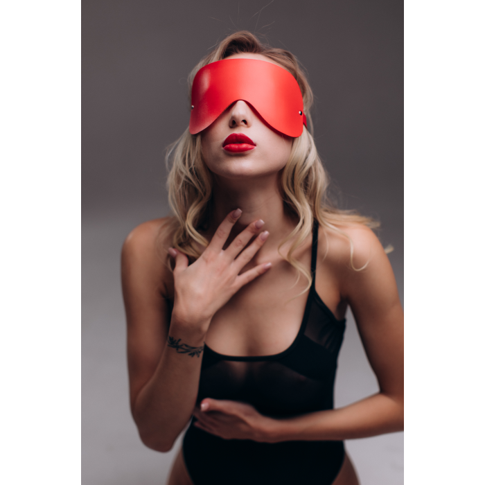 Маска Candy Hero МD1 RED екокожа