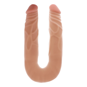 Двосторонній фалоімітатор Toy Joy Double Dong, бежевий