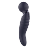 Вібратор мікрофон вигнутий подвійний стимуляції Dream Toys Glam Dual Wand Vibe, фіолетовий