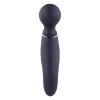 Вібратор мікрофон вигнутий подвійний стимуляції Dream Toys Glam Dual Wand Vibe, фіолетовий