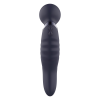 Вібратор мікрофон вигнутий подвійний стимуляції Dream Toys Glam Dual Wand Vibe, фіолетовий