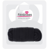 Мотузка для бондажу Dream Toys All Time Favorites чорна, 10 м