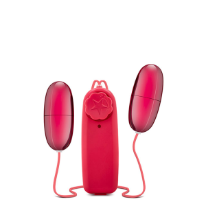 Віброяйце подвійне DOUBLE POP EGGS CERISE