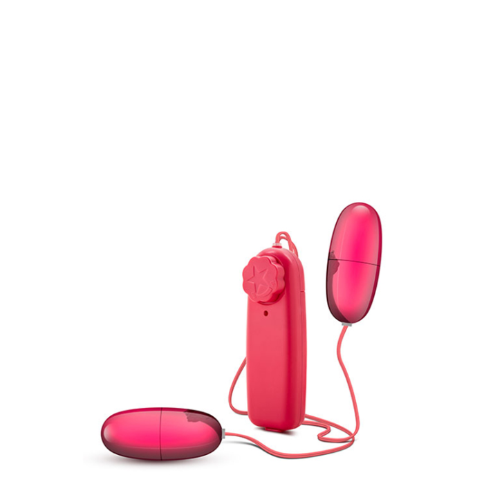 Віброяйце подвійне DOUBLE POP EGGS CERISE