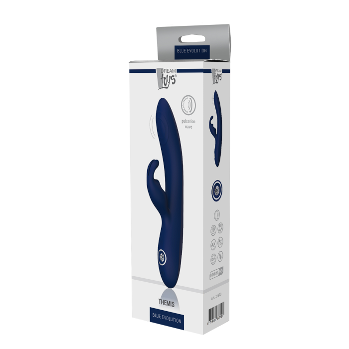 Вібромасажер-кролик BLUE EVOLUTION THEMIS