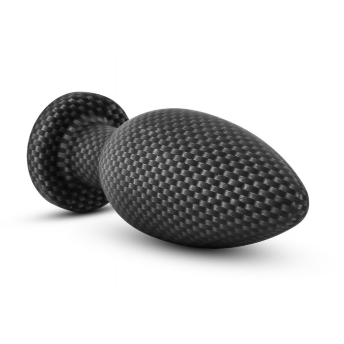 Анальна пробка силікон BLUSH SPARK SILICONE PLUG SMALL CARBON FIBER