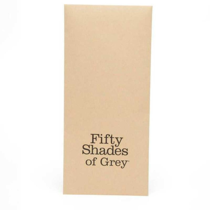 Шльопанка з еко-шкіри; колекція: Bound to You Fifty Shades of Grey, чорна