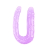 Фалоімітатор подвійний Chisa Hi-Rubber 13 Inch Dildo, фіолетовий