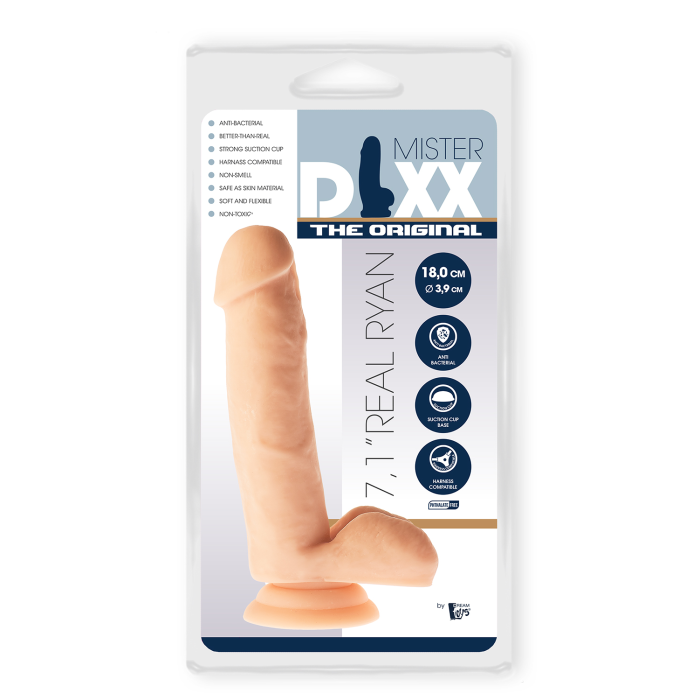 Фалоімітатор Mr. DIXX REAL RYAN 7.1INCH DILDO