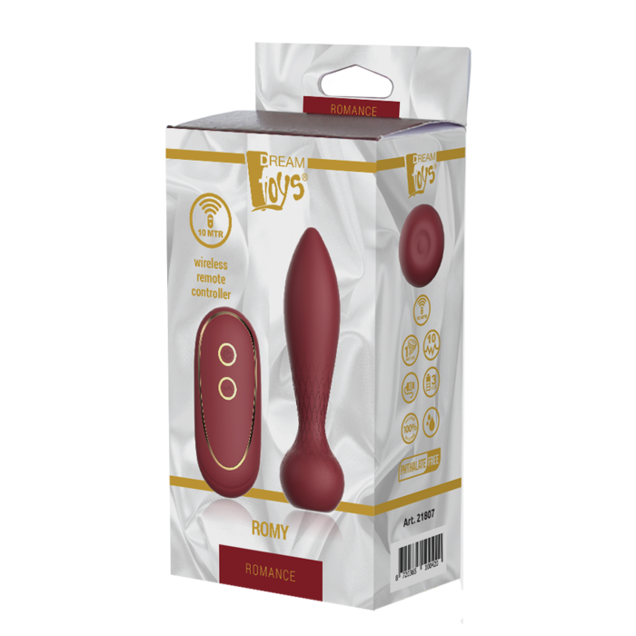 Анальний вібратор з дистанційним управлінням Dream Toys ROMANCE ROMY