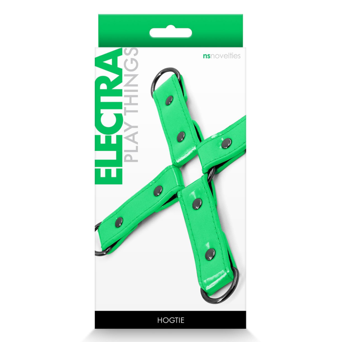 Хрестоподібна система фіксації NS Novelties ELECTRA HOG TIE GREEN