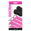 Система фіксації до ліжка NS Novelties ELECTRA BED RESTRAINT STRAPS PINK