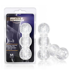 Мастурбатор нереалістичний Blush M for Men Master Stroker прозорий