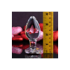 Скляна анальна пробка ADAM ET EVE RED HEART GEM GLASS PLUG LARGE