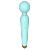 Вібро-мікрофон блакитний Rechargeable Power Wand USB 10 Functions
