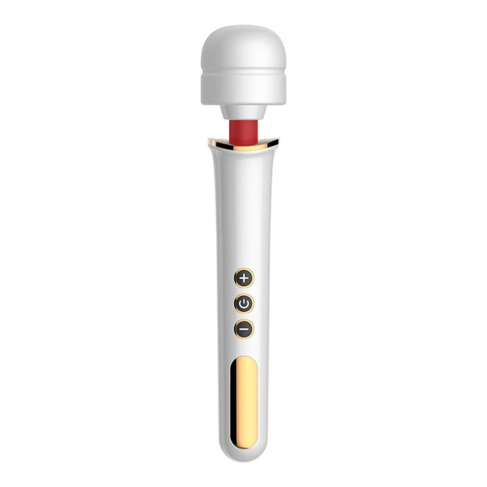Вібратор-мікрофон білий Massager Super Powerful 10 Function