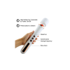 Вібратор-мікрофон білий Massager Super Powerful 10 Function