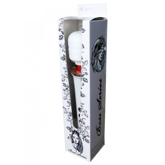 Вібратор-мікрофон білий Massager Super Powerful 10 Function