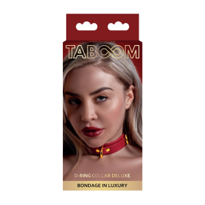 Нашийник з фіксаторами Taboom, червоний