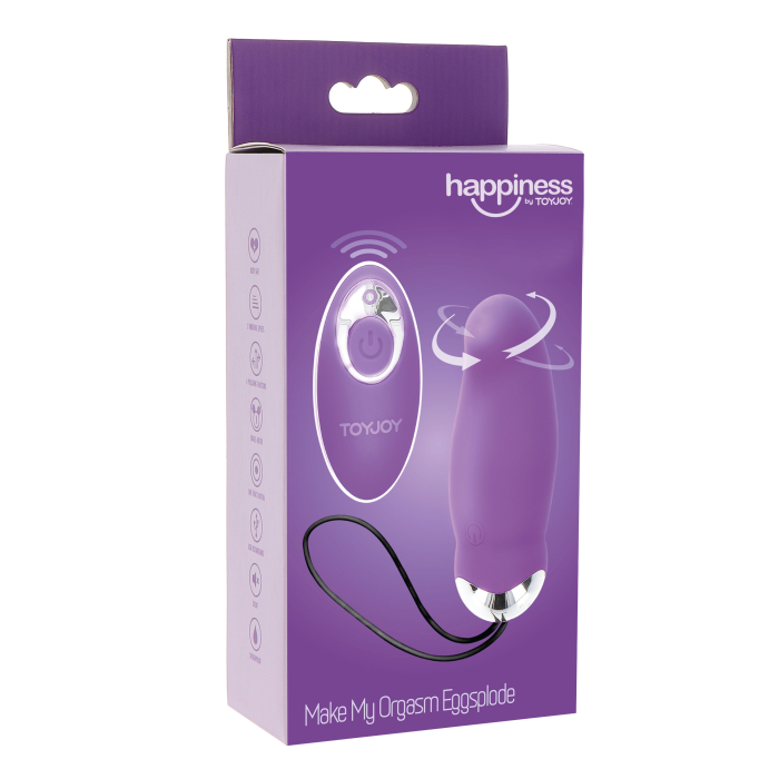 Віброяйце з ротацією TOY JOY 8.9х3.1 см.
