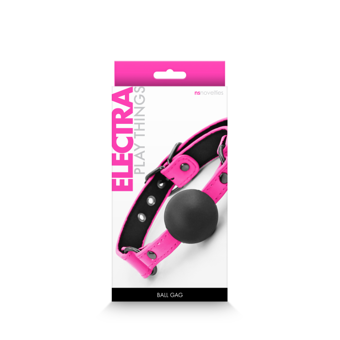 Кляп-кулька NS Novelties Electra, рожевий