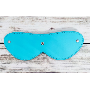 Маска на очі із заклепками DS Fetish Blindfold blue