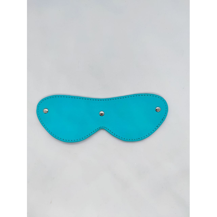 Маска на очі із заклепками DS Fetish Blindfold blue