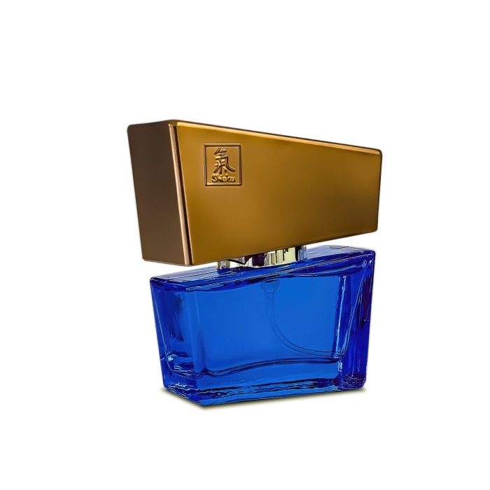 Духи з феромонами чоловічі SHIATSU Pheromone Fragrance men darkblue, 15 мл